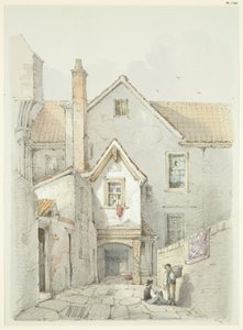 Ancienne maison autrefois située près de la cathédrale de Bristol - William W. Wheatley
