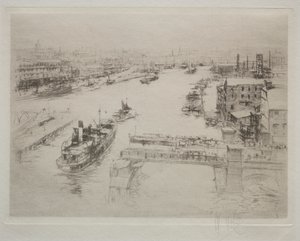 Artères de Grande-Bretagne : Le Tyne - William Walcot
