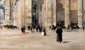 Colonnade de Bernini, Rome - William Walcot