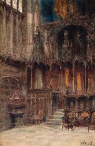 Chapelle de Henri VII, Abbaye de Westminster, c1907 - William Walcot