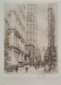 Lower Broadway - William Walcot