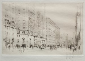 Park Avenue, New York - William Walcot
