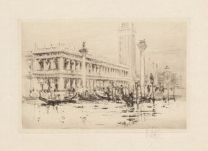 La série de Venise : La bibliothèque de Saint-Marc