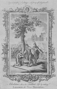 Athelstan sauve la vie de son père en prenant Leofrid le Danois prisonnier, 1773 - William Walker