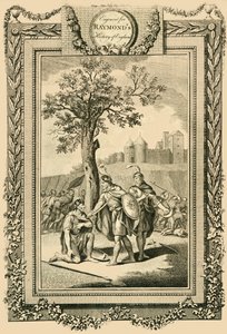 Le roi Athelstan sauvant la vie de son père, Édouard l