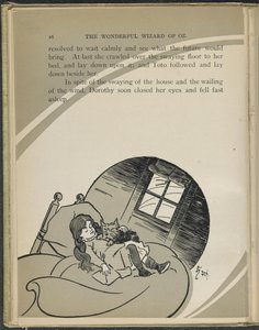 Illustration tirée de "Le merveilleux magicien d