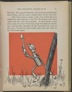 Illustration tirée de "Le merveilleux magicien d