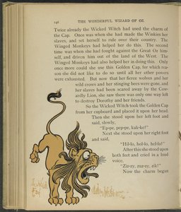 Illustration tirée de "Le merveilleux magicien d