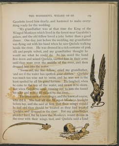 Illustration tirée de "Le merveilleux magicien d