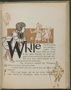 Illustration tirée de "Le merveilleux magicien d