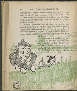 Illustration tirée de "Le merveilleux magicien d