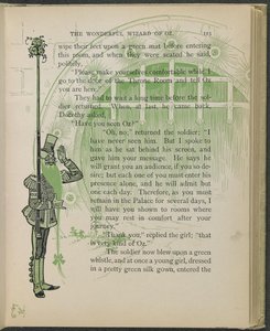 Illustration tirée de "Le merveilleux magicien d