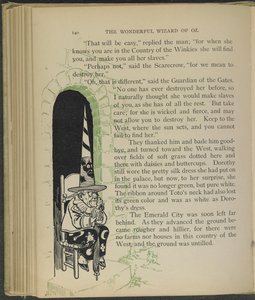Illustration tirée de "Le merveilleux magicien d