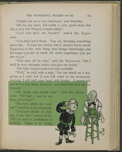 Illustration tirée de "Le merveilleux magicien d