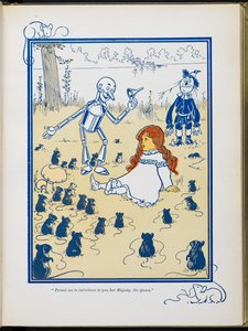 "Permettez-moi de vous présenter Sa Majesté, la Reine." - William Wallace Denslow