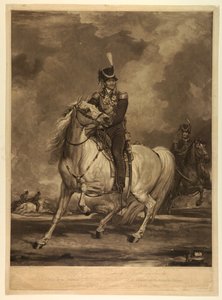Le Hetman Comte Platoff monté sur son cheval préféré - William Ward
