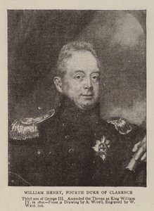 William Henry, quatrième duc de Clarence - William Ward