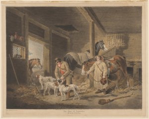 Le premier septembre, matin - William Ward after George Morland