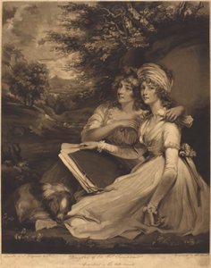 Les filles de Sir Thomas Frankland - William Ward after John Hoppner