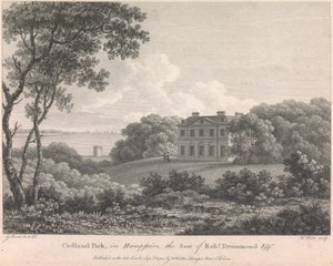 Parc de Cadland, dans le Hampshire, la résidence de Robert Drummond, Esquire - William Watts