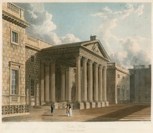 Carlton House, Londres, façade nord - William Westall