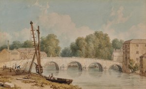 Pont de Maidstone - William Westall