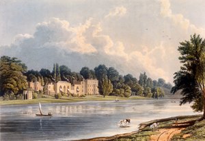 Villa du Pape à Twickenham, 1828 - William Westall