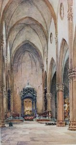 Bologne. Intérieur de S. Petronio - William Wiehe Collins