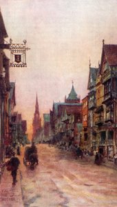 Chester, Eastgate Street - William Wiehe Collins