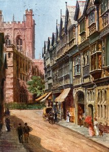 Chester, St. Werburgh Street - William Wiehe Collins