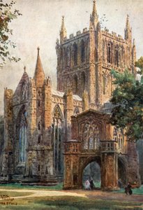 Hereford, le Transept Nord - William Wiehe Collins