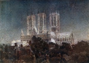 Lincoln, au Clair de Lune - William Wiehe Collins