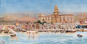 Malaga, vue du port