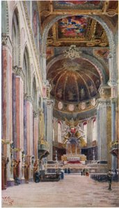 Naples. Intérieur de la cathédrale - William Wiehe Collins