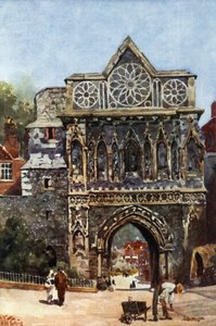 Norwich, la porte Aethelbert - William Wiehe Collins