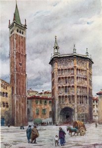 Parme. La Cathédrale et le Baptistère
