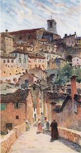 Pérouse. La cathédrale et la vieille ville - William Wiehe Collins