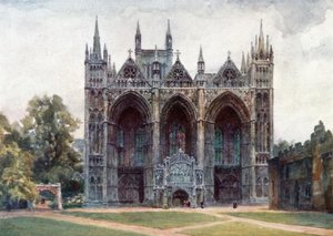 Peterborough, la façade ouest - William Wiehe Collins