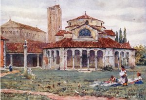 Torcello. Sta Fosca et la cathédrale - William Wiehe Collins