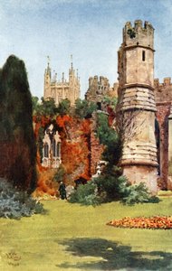 Wells, les ruines de la salle de banquet - William Wiehe Collins