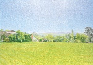 Paysage du matin, Carmarthenshire - William Wilkins