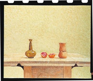 Nature morte avec orange sanguine