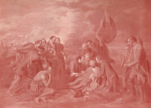 La mort du général Wolfe, c1776
