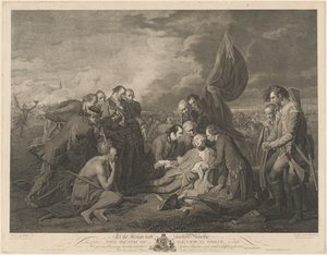 La mort du général Wolfe