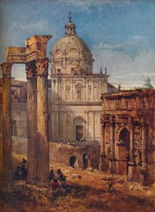 Scène romaine, vers 1831 - William Wyld