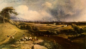 Vue de Manchester depuis Higher Broughton, 1835
