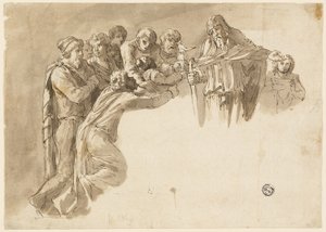 Patriarche et jeunes - William Young Ottley