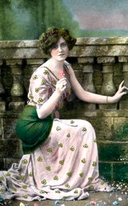Gabrielle Ray 1883-1973, actrice anglaise, début du 20e siècle - William and Daniel Downey