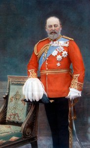 Roi Édouard VII, début du 20e siècle