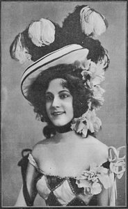 Miss Mabelle Gilman, la fille ensorcelante au Casino - La fille du Casino au Shaftesbury